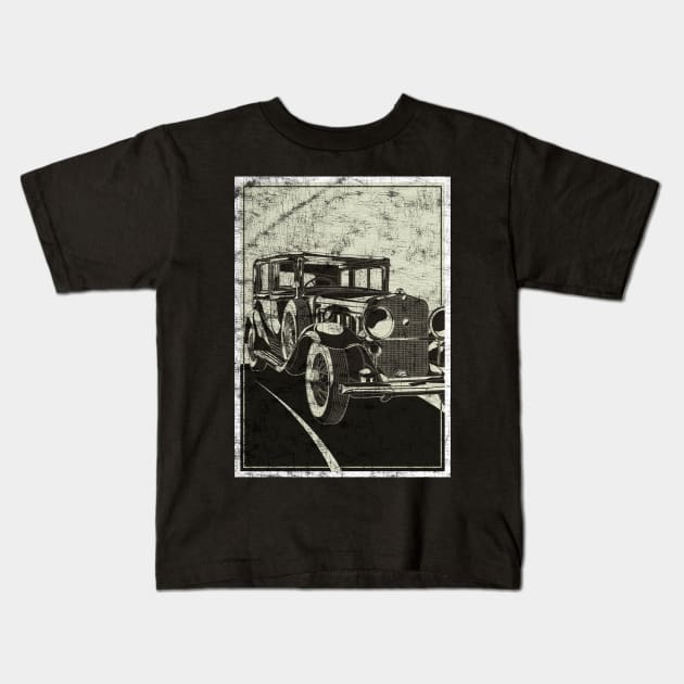 old car classic Kids T-Shirt by mahashop